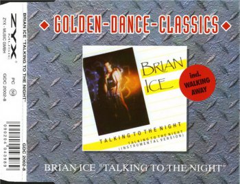 Brian Ice - Talking To The Night (CD, Maxi-Single) 1995