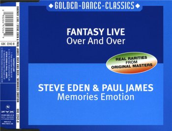 Fantasy Live / Steve Eden & Paul James – Over And Over / Memories Emotion (CD, Maxi-Single) 2001