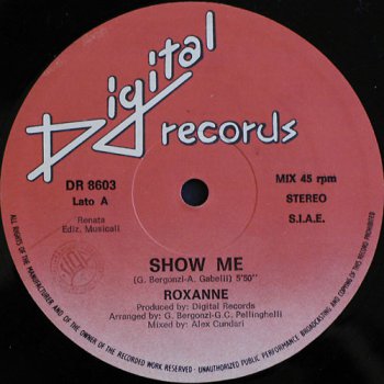 Roxanne - Show Me (Vinyl,12'') 1986