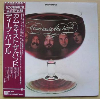Deep Purple - Come Taste The Band [Warner Bros., Japan, P-10066W, LP (VinylRip 24/192)] (1975)