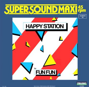 Fun Fun - Happy Station (CD, Maxi-Single) 1995