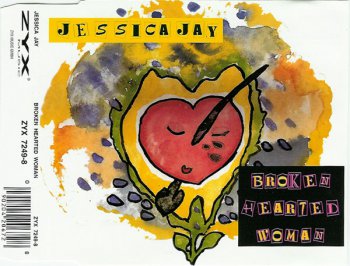 Jessica Jay - Broken Hearted Woman (CD, Maxi-Single) 1994
