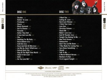 KISS - Gold (Japanese Edition) 2CD (2008)