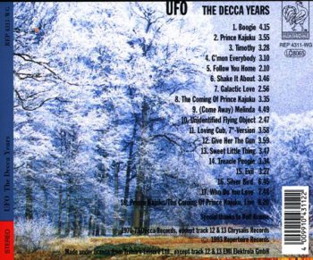 UFO - The Decca Years 1970-1973 (Repertoire Rec. 1993)