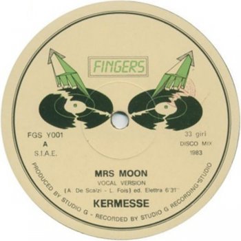 Kermesse - Mrs Moon (Vinyl,12'') 1983