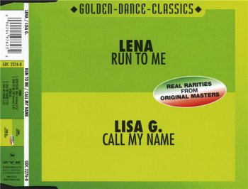 Lena / Lisa G. – Run To Me / Call My Name (CD, Maxi-Single) 2001