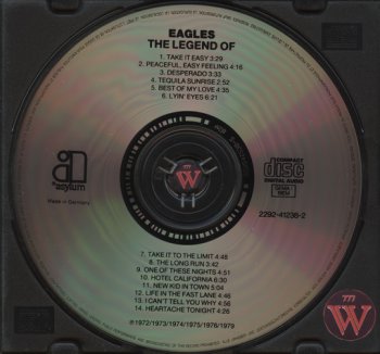 Eagles - The Legend Of Eagles (Compilation album 1972 - 1979) 1987
