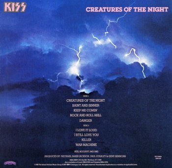 KISS - Creatures Of The Night (Japanese Edition) 1982