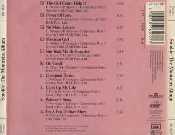 Smokie - The Montreux Album 1978 (Original Master AAD - 19??)