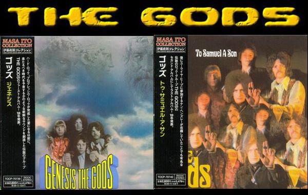 The Gods: 2 Albums Mini LP CD - 1968 Genesis / 1969 To Samuel A Son - EMI Music Japan 2009