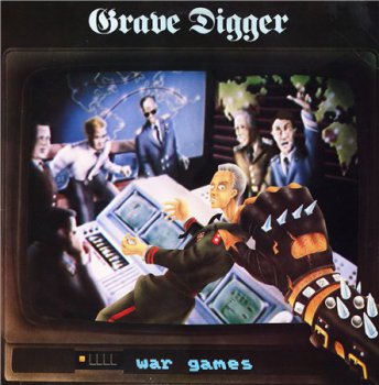 Grave Digger - War Games [Combat, US, LP, (VinylRip 24/96)] (1986)