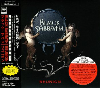 Black Sabbath - Reunion (1998) (2CD, Japanese SRCS 8807~8)