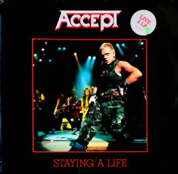 Accept - Staying A Life [RCA, 2 LP (VinylRip 24/192)] (1990)