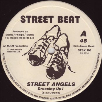 Street Angels - Dressing Up! (Vinyl,12'') 1983