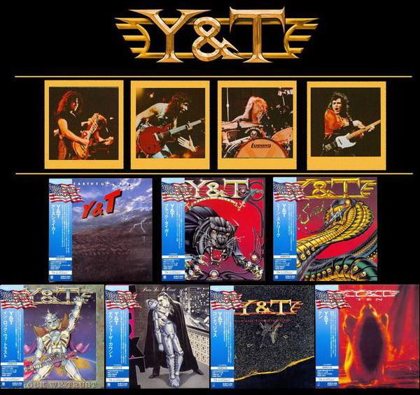 Y&T: 7 Albums Mini LP SHM-CD - Universal Music Japan Reissue 2011