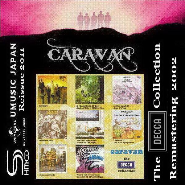 Caravan: 8  Albums - Universal Music Japan Mini LP SHM-CD Reissue 2011