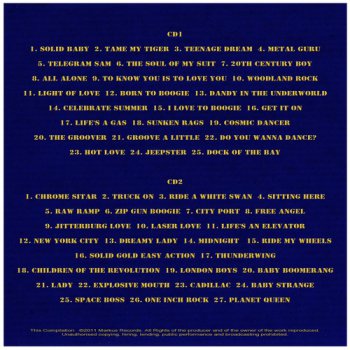 Marc Bolan - T.Rex - Golden Hits [2CD] (2011)