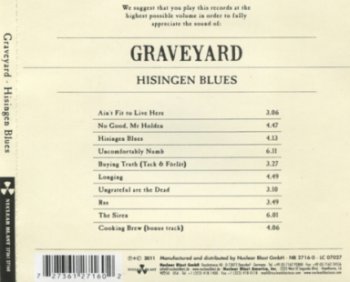 Graveyard - Hisingen Blues (2011) [Limited Edition]