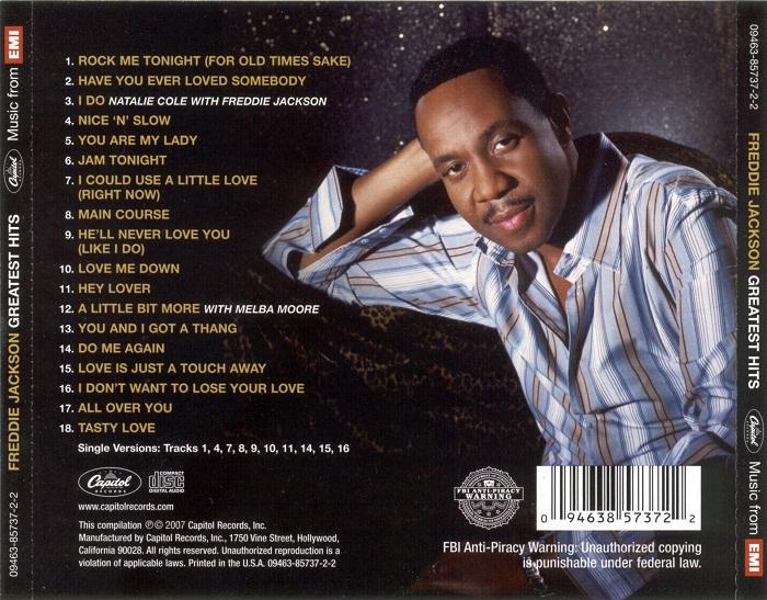 Freddie Jackson Greatest Hits (2007) » LosslessGalaxy лучшая