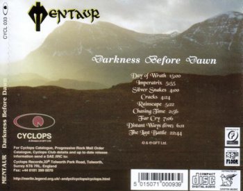 Mentaur - Darkness Before Dawn (1996) 