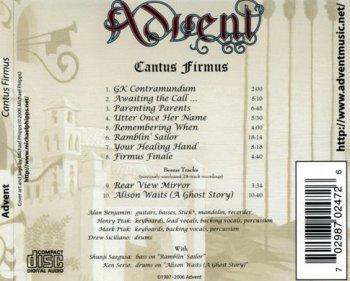 Advent - Cantus Firmus (2006) 