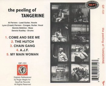 Tangerine - The Peeling of Tangerine 1971 (Gear Fab 1999) 