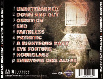 Blatant Disarray - Everyone Dies Alone (Limited Edition) 2010
