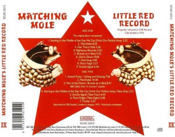 Matching Mole - Little Red Record 1972 [2CD Deluxe edition] (2012)