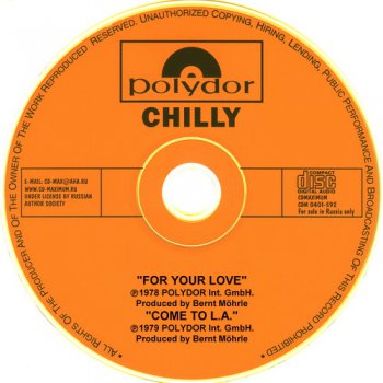 Chilly - For Your Love (1978) Come To L. A. (1979)