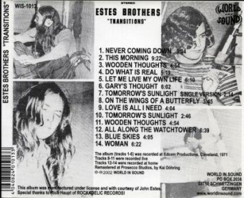  Estes Brothers - Transitions 1971 (World In Sound 2009)
