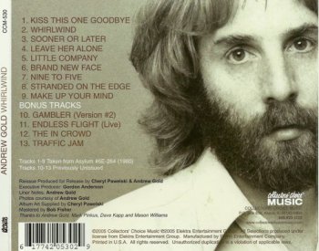 Andrew Gold - Whirlwind 1980 (Collectors' Choice Music 2005)