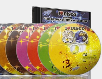 Various Artists - I Love Disco 80's Vol.1 - Vol.4 (8 CD) (2005-2007)