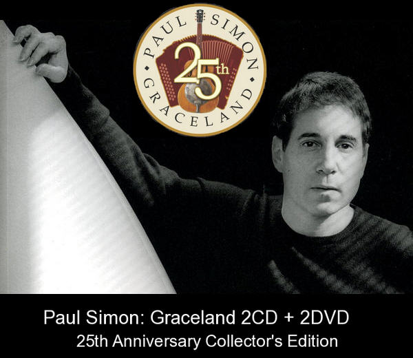 Paul Simon: Graceland - 2CD + 2DVD Sony Music / Legacy Records - 25th Anniversary Collector's Edition Box Set 1986/2012