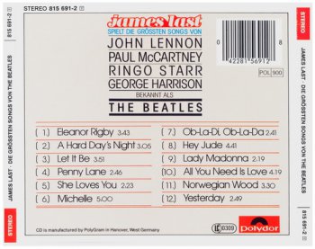 James Last - Die Grossten Songs Von The Beatles (1980)
