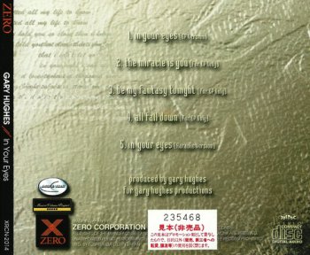 Gary Hughes - In Your Eyes 1998 (EP, Zero/Japan)