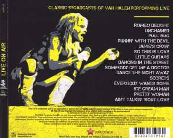 Van Halen - Live On Air 2005 (4Worlds Media Ltd. 2010) 