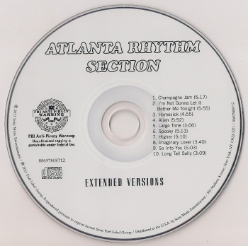 ARS/ Atlanta Rhythm Section - Extended Versions (released by Boris1)