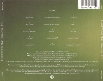 Fleetwood Mac - Greatest Hits (released by Boris1)