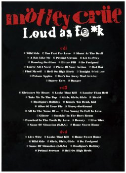 Motley Crue - Loud As F@k [2CD] (2003)