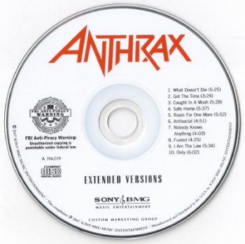Anthrax - Extended Versions (released by Boris1)