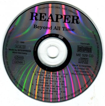 Reaper - Beyond All The Time 1990