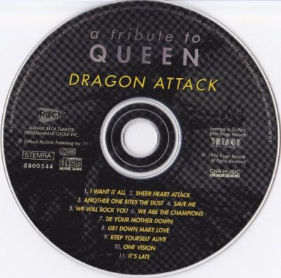 VA - Dragon Attack - A Tribute to Queen (1996 CNR Music  8800544 Germany)