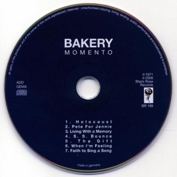 Bakery - Momento 1971