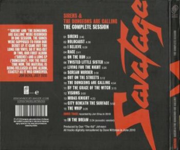 Savatage - Sirens & The Dungeons Are Calling: The Complete Session 1983-1984 (earMUSIC Remast. 2010) 