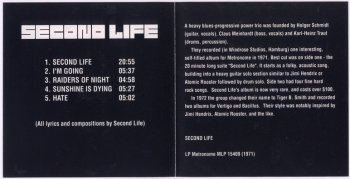 Second Life - Second Life 1971 
