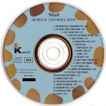 MUD - 20 Rock And Roll Hits (1995)