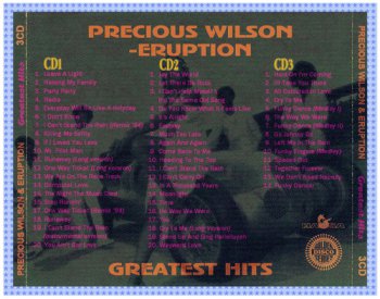 Precious Wilson and Eruption - Greatest Hits [3CD BOX] (2007)