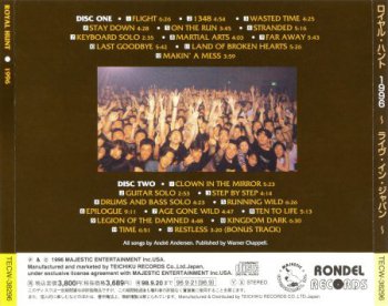 Royal Hunt - 1996 (Japanese Edition) 2CD (1996)