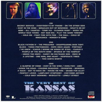 Kansas - The Very Best Of Kansas [3CD Box] (2011)