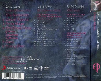 Emerson, Lake & Palmer - Emerson, Lake & Palmer 1970 [2CD Deluxe Edition] (2012)